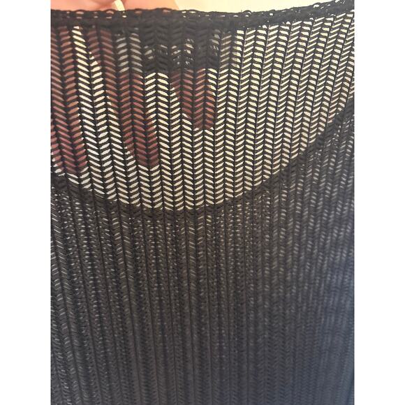 R.  Marks Black knit tunic - Picture 4 of 5